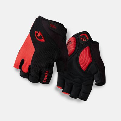 New Giro Men/'s SIV Gloves Cycling Bike Large Black White 4 MM Padding Fingerless